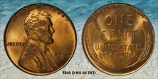1949-D 1C MS66RD