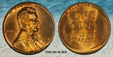 1956 1C MS66RD