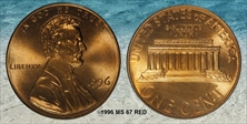 1996 1C MS67RD