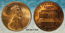 1986 1C MS67RD