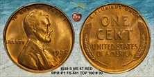 1938-S/S 1C RPM, FS-501 MS67RD