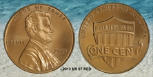 2013 1C Shield MS67RD