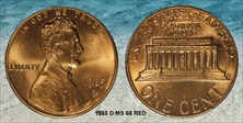 1985-D 1C MS68RD