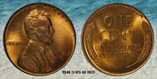 1948-D 1C MS66RD