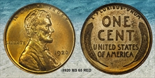1920 1C MS65RD