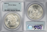 1884-O $1 MS63