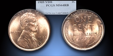1909 VDB 1C MS64RB