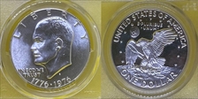 1976-S $1 Silver MS65