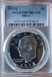 1972-S $1 Silver PR69DCAM