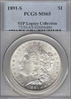 1891-S $1 MS65