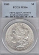 1888 $1 MS66