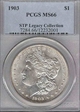 1903 $1 MS66