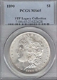 1890 $1 MS65