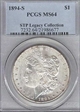 1894-S $1 MS64