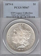 1879-S $1 MS67