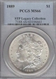 1889 $1 MS66