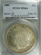 1881 $1 MS64