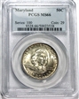 1934 50C Maryland MS66