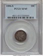 1896-S 10C XF45
