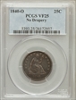 1840-O 25C No Drapery VF25