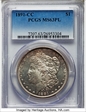 1891-CC $1 MS63PL