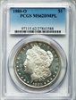 1880-O $1 MS62DMPL