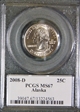 2008-D 25C Alaska MS67