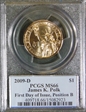 2009-D $1 James K. Polk Position B - First Day of Issue MS66
