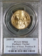 2009-D $1 Zachary Taylor Position B - First Day of Issue MS66