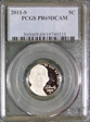 2011-S 5C PR69DCAM