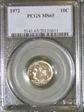 1972 10C MS65