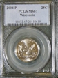 2004-P 25C Wisconsin MS67