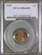 1915 1C MS64BN