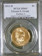 2011-D $1 Ulysses S. Grant Position A MS65