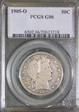 1905-O 50C G6