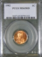 1982 1C MS65RD