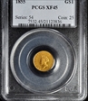 1855 G$1 XF45