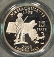 2000-S 25C Massachusetts PR69DCAM