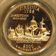 2000-S 25C Virginia PR69DCAM