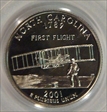2001-S 25C North Carolina PR69DCAM