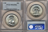 1948 50C MS64FBL