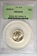 1945-D 10C MS66FB