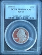 1998-S 25C Silver PR69DCAM