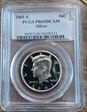 2001-S 50C Silver PR69DCAM