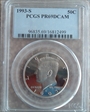 1993-S 50C PR69DCAM