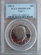 1981-S 50C Type 1 PR69DCAM