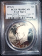 1976-S $1 Clad Type 2 PR69DCAM