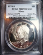 1974-S $1 Silver PR69DCAM