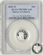2006-W $10 Statue of Liberty PR70DCAM