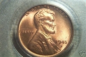 1945-S 1C MS67RD